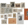 1920S BOOK PLATES BY HARANGHY JENO WITH CATALOGS PIC-0